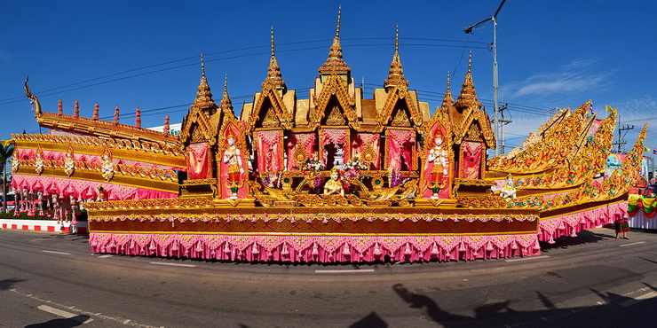 Bung Fai parade contest, Yasothon
