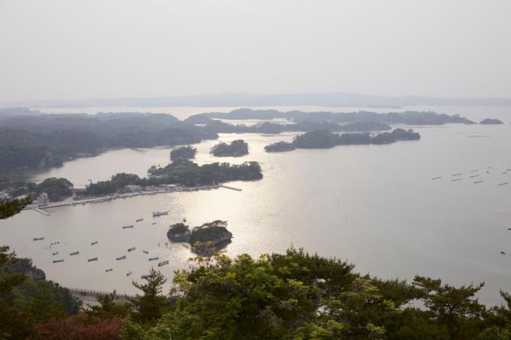  More than 260 small islands can be seen from above while paragliding over Matsushima Bay (Credit: JNTO)