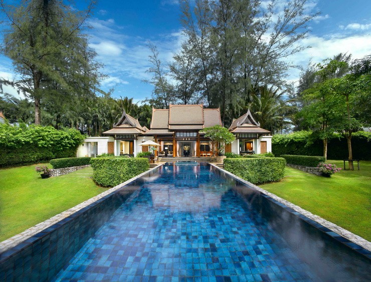 Up to 20% of all Sandbox arrivals at Laguna Phuket have been from the UK. Pictured: Banyan Tree Phuket’s DoublePool Villas