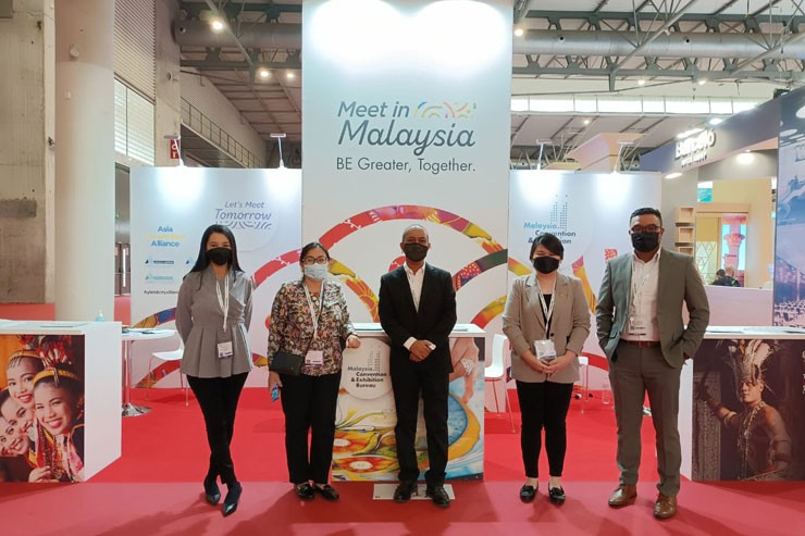 Malaysian delegation IBTM World 2021.