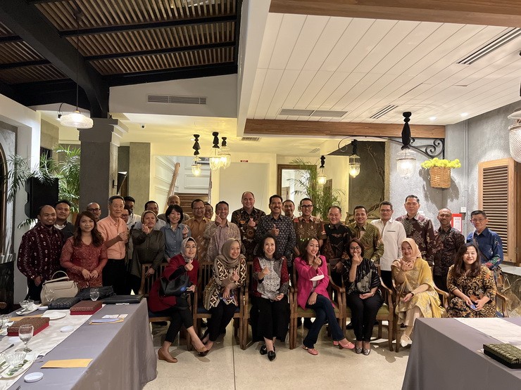 A networking dinner hosted by MyCEB that gathered Ministry of Tourism and Creative Economy, Indonesian Exhibition Companies Association (IECA-Asperapi), Indonesia Convention & Exhibition, Jakarta Convention Centre, Professional Conference Organisers, both public and private sector, and several local media