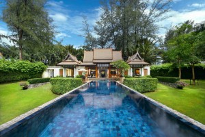 Up to 20% of all Sandbox arrivals at Laguna Phuket have been from the UK. Pictured: Banyan Tree Phuket’s DoublePool Villas
