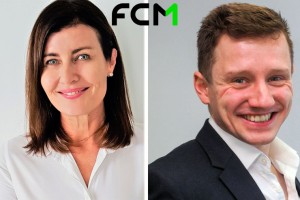 Vicki Parris, Vice-President of Customer Success for FCM in Asia, and Henry Jones, Director of Marketing