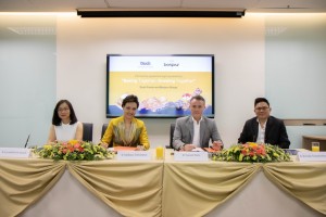 Baking Together, Growing Together: The agreement was officially signed at a special signing ceremony held at DUSIT’s corporate headquarters in Bangkok. Pictured (from left): Ms La-ead Kovavisaruch, Chief Investment Officer, DUSIT; Ms Suphajee Suthumpun, Group CEO, DUSIT; Mr Vincent Serre, CEO, Port Royal; and Mr Krisada Techamontreekul, VP – Portfolio Management, DUSIT, and Managing Director, Dusit Foods.