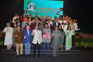  YBhg. Dato' Sri Dr. Anil Jeet Singh Sandhu, Deputy Chairman of Tourism Malaysia pictured with senior officials from Tourism Malaysia, Sarawak Tourism Board and TAFI delegation.
