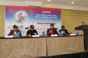 World Amateur Golfers Championship (WAGC) Final, Press Conference.