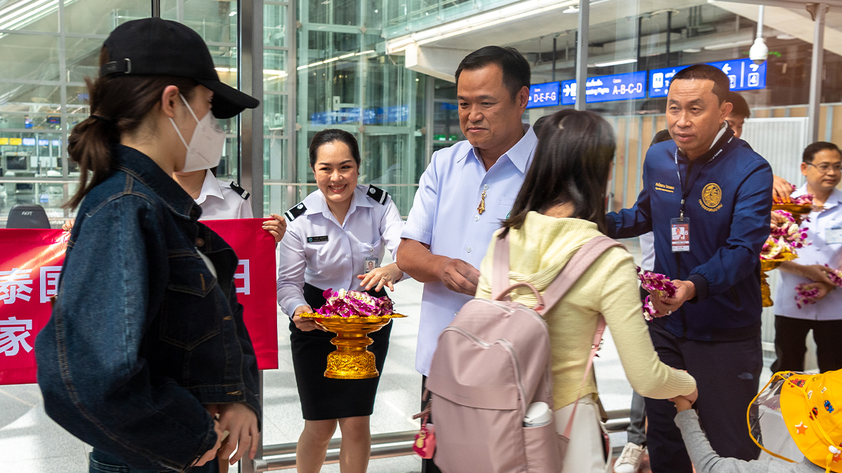 Thailand welcomes Chinese tourists