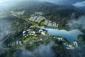 Anantara Shaoxing Resort - Aerial View - Rendering