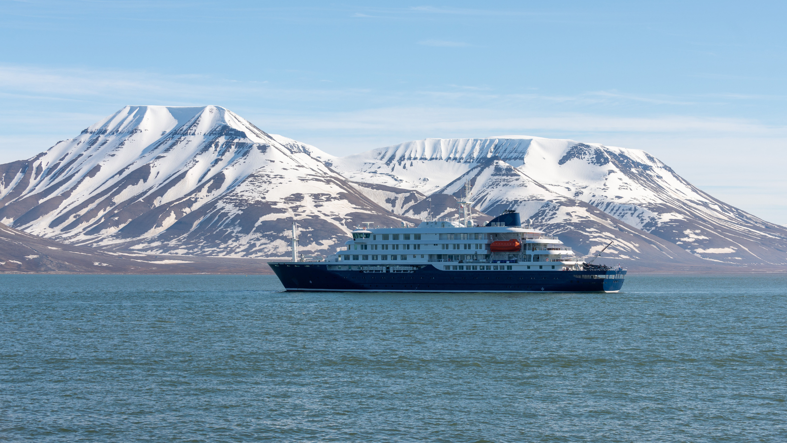 Ship in the Arctic