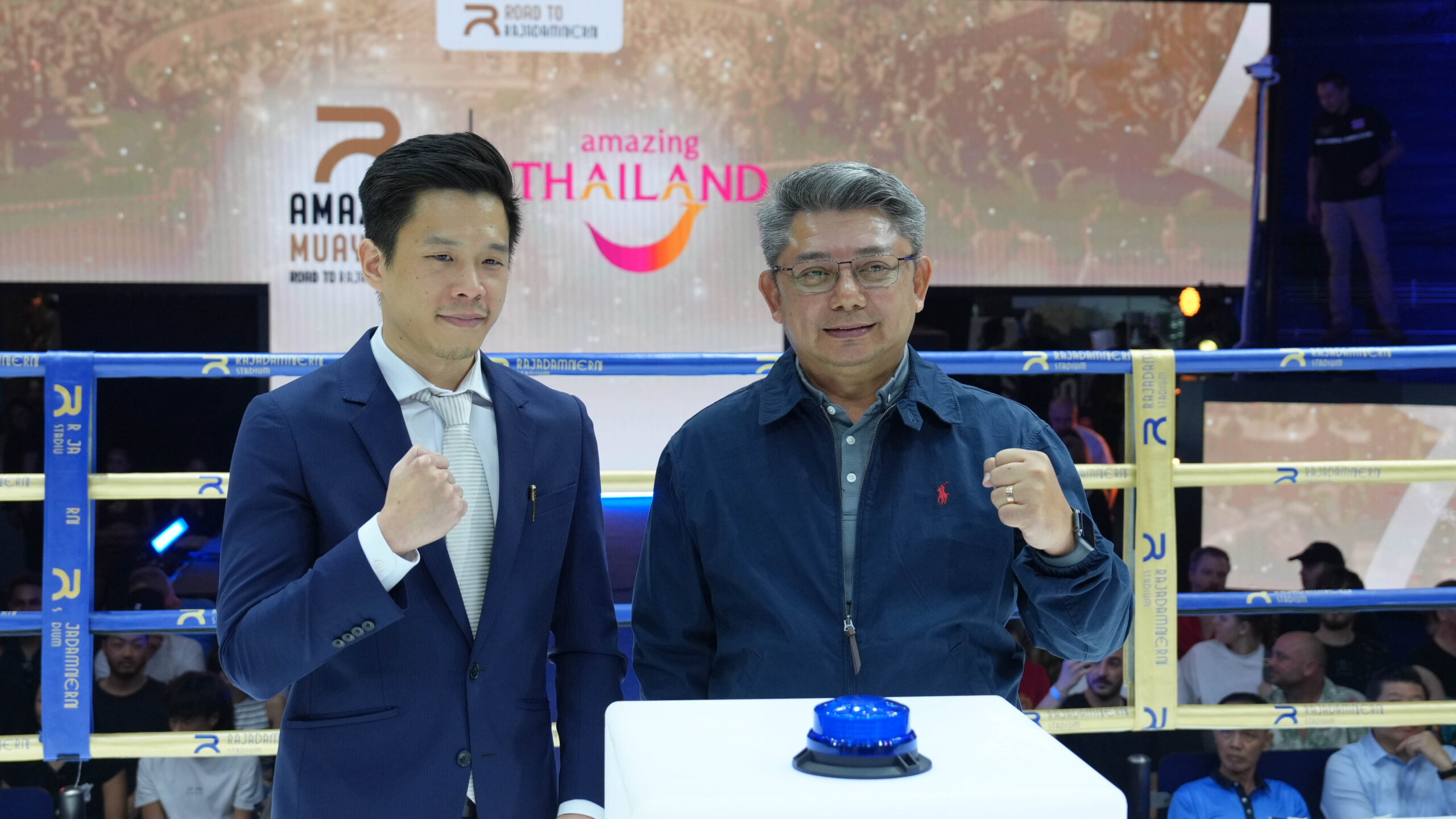 Mr. Thienchai Phisitwuttinan, CEO of Global Sport Ventures (GSV) and Executive Director of Rajadamnern Boxing Stadium