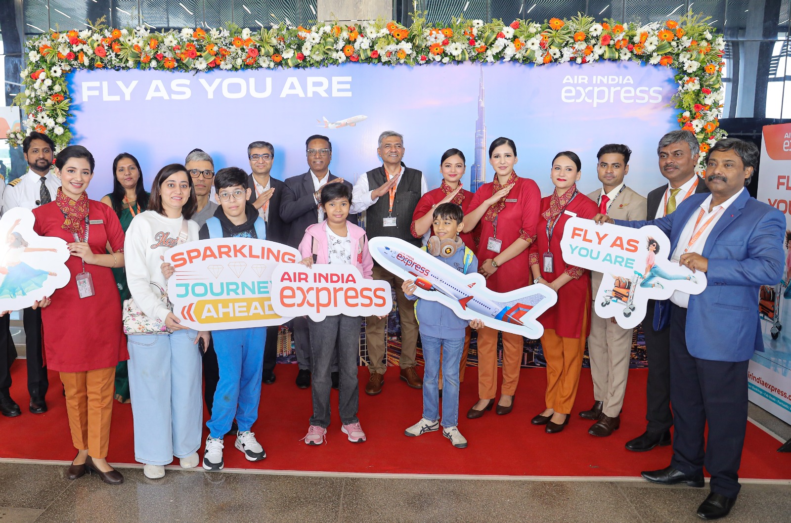 Air India Express, Surat-Dubai flight