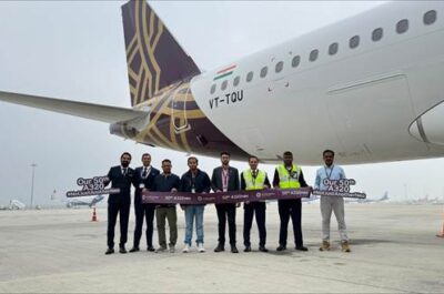 Vistara takes the delivery of its 50th Airbus A320neo