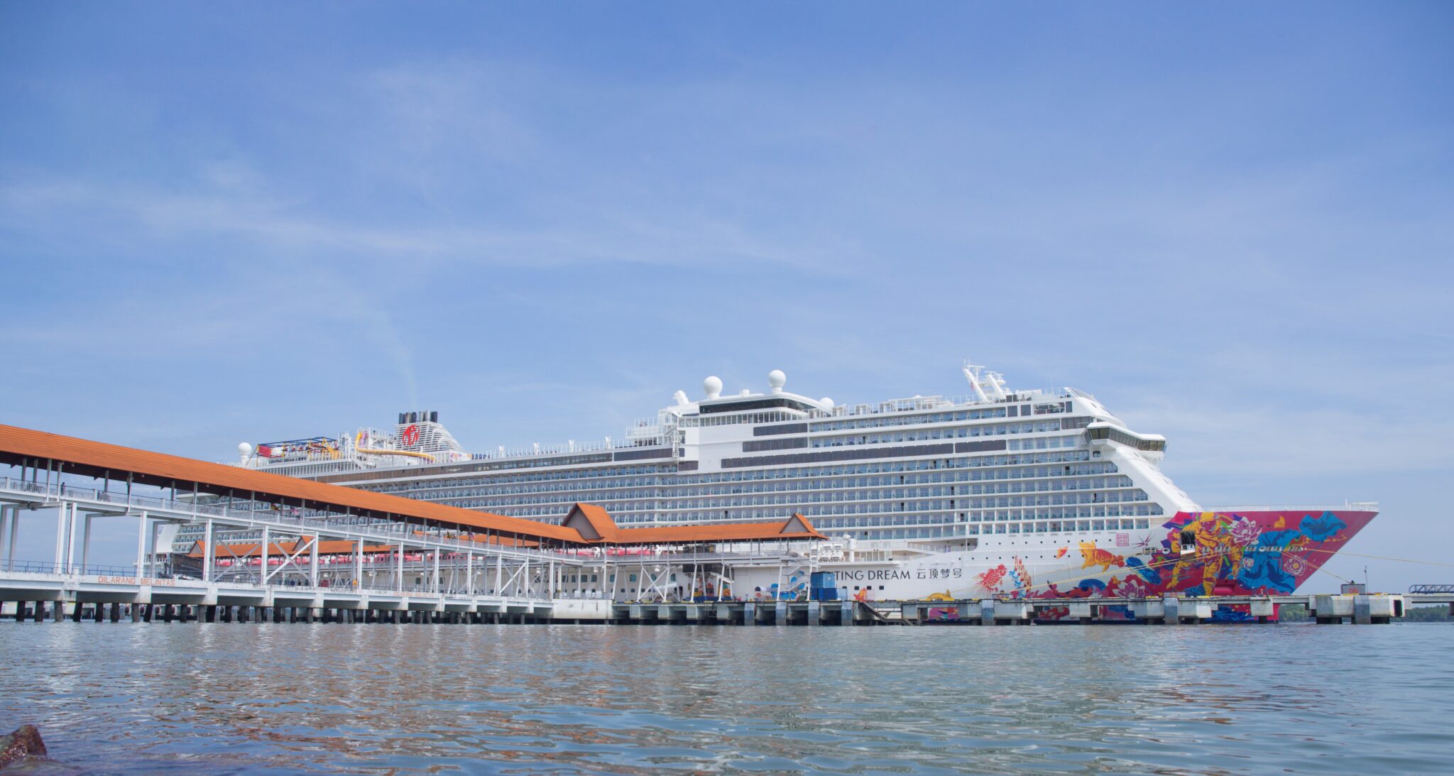 Genting Dream at Port Klang Cruise Terminal