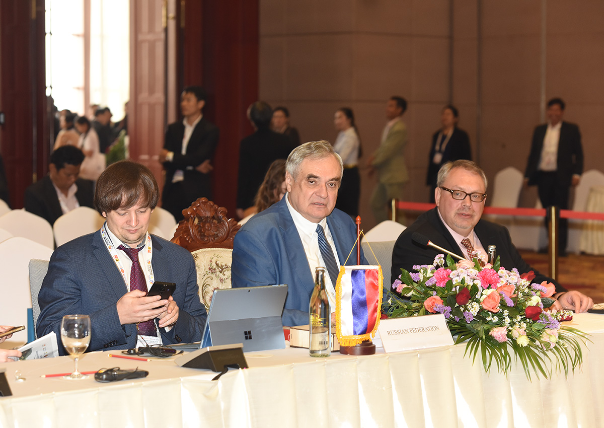 Russian Federation tourism delegation at the Meeting