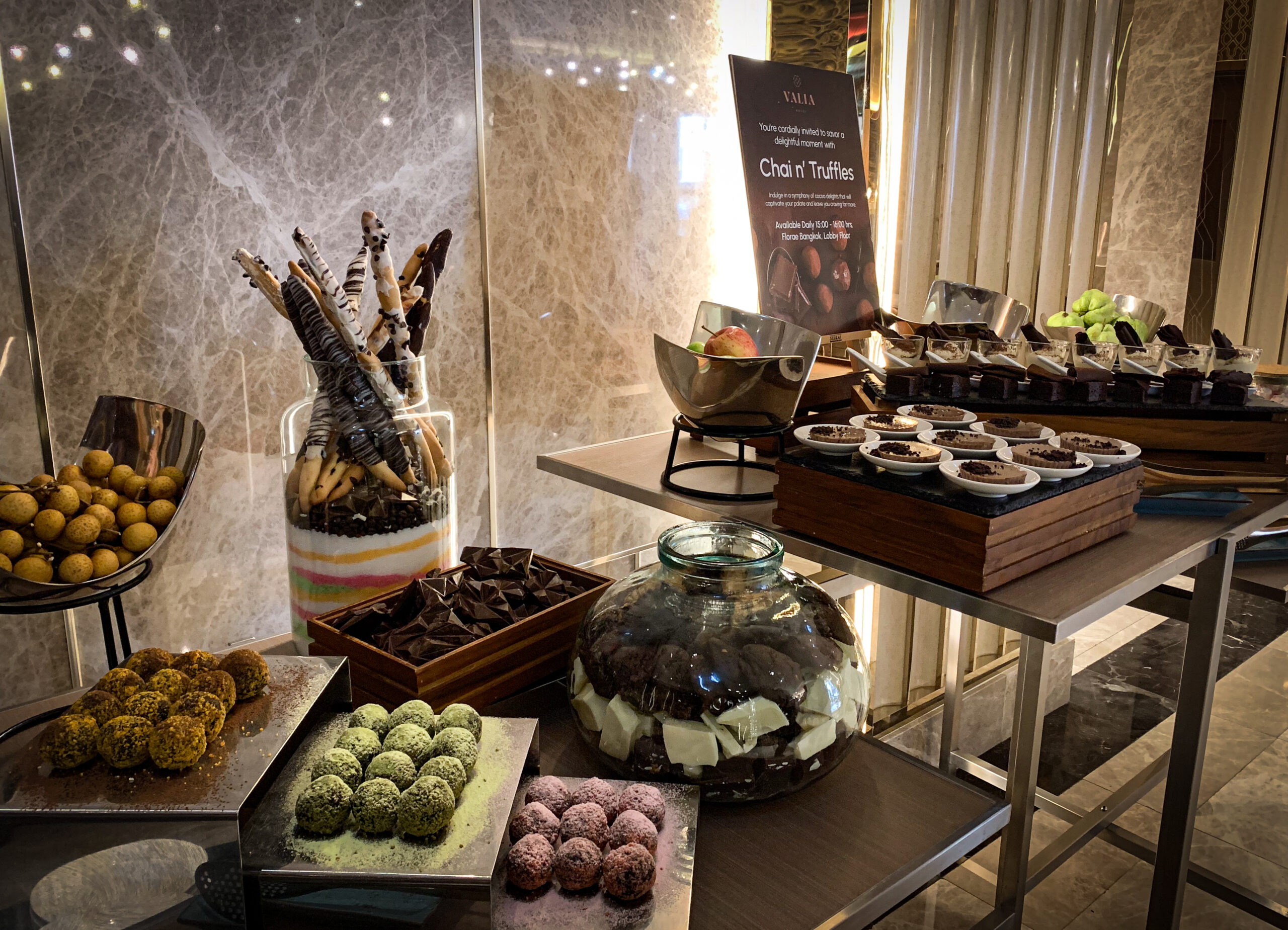 Valia Hotel Bangkok - Chai n' Truffles (chocolate buffet)