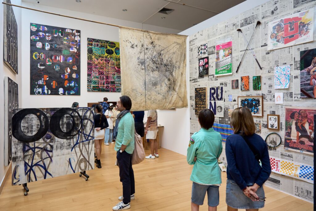 Artwork at B2B festival can be hired or traded for overseas exhibit