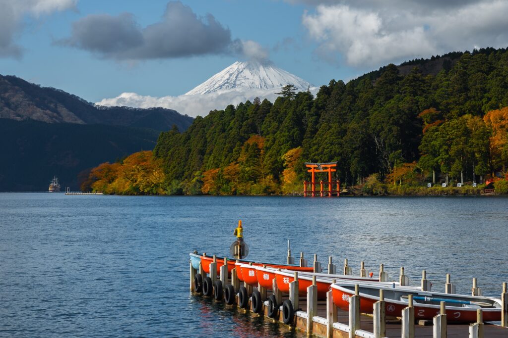 Fuji,Mountain,In,Autumn,Season