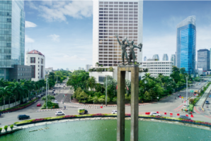 Jakarta fountain