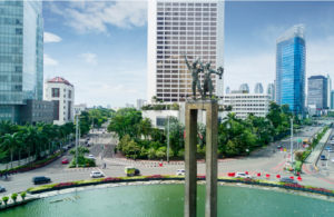 Jakarta fountain