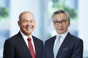 Mr Bob Tan and Mr Lui Chong Chee