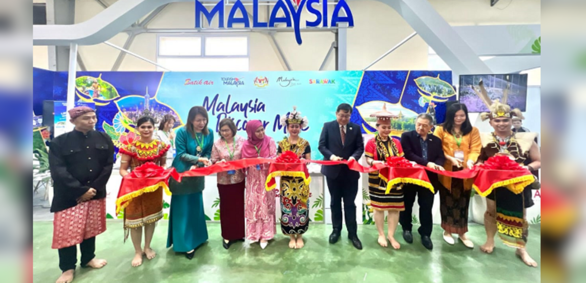 马来西亚旅游局在 2024 年河内 VITM 展会上展示